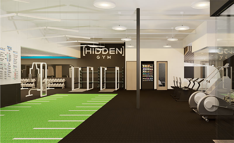 Pegasus Park Adds New Weight To Their Campus With Hidden Gym