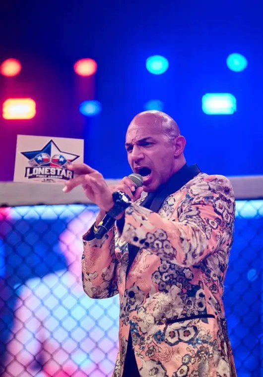 Lonestar Fight League 5 flyer