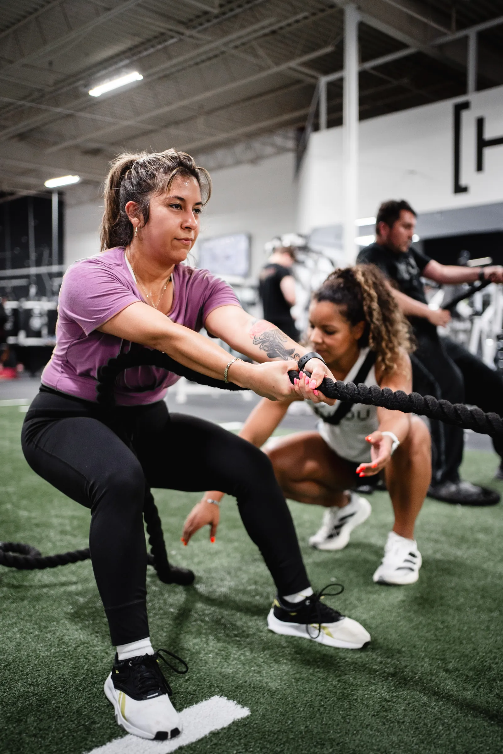 HYROX training equipment and classes at Hidden Gym Allen 3