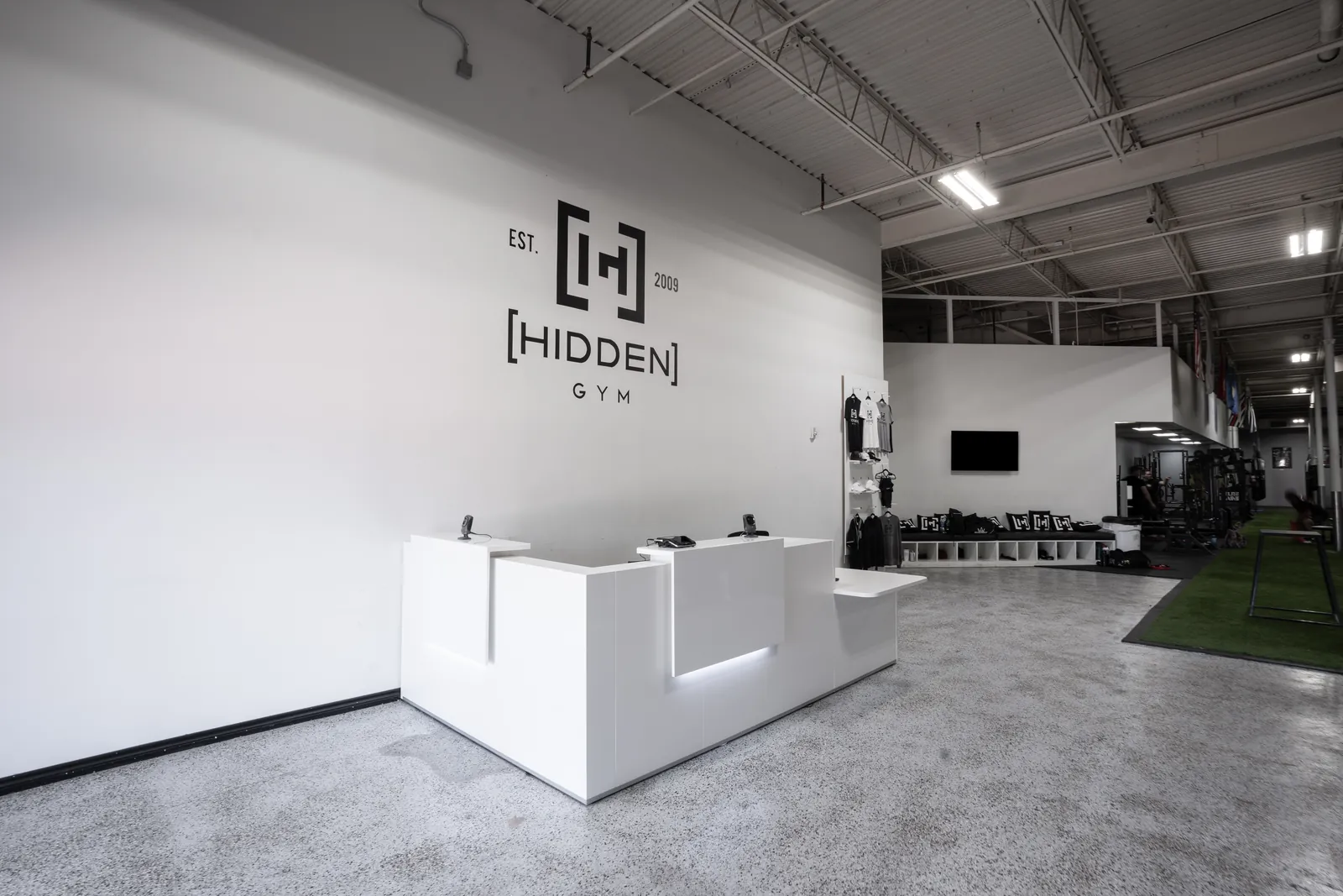 Inside Hidden Gym Allen