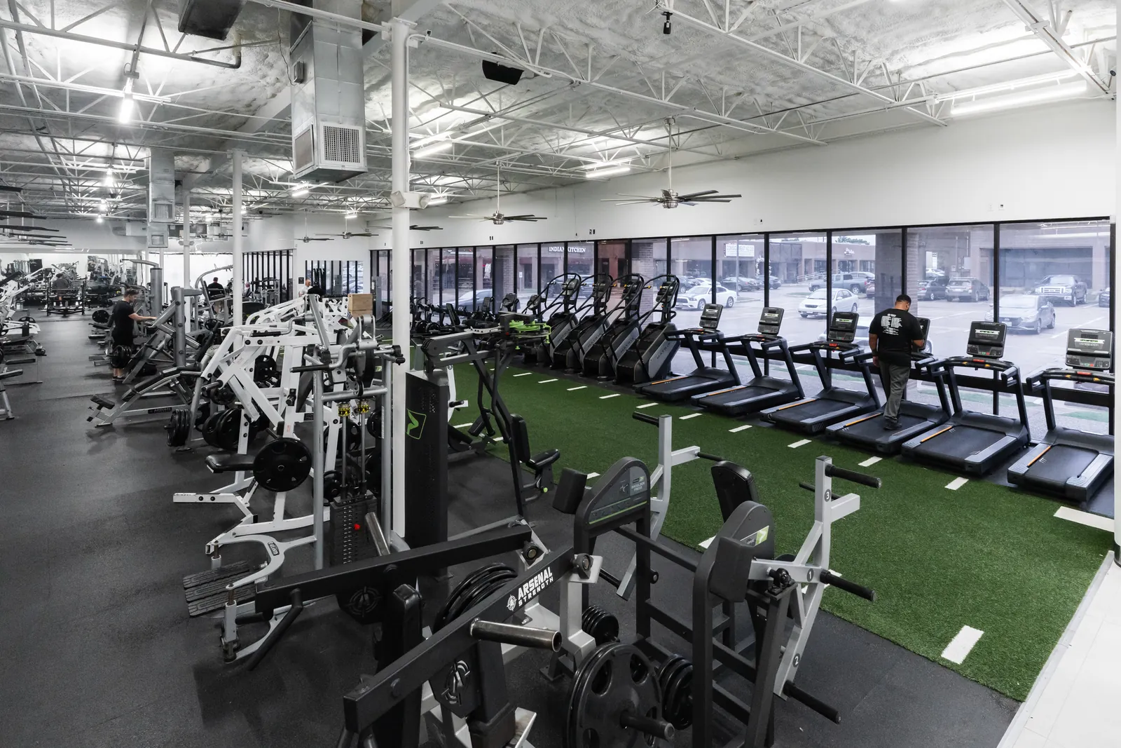 Curated weight room — Hidden Gym North Dallas