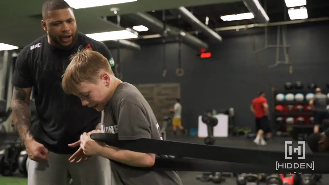T Mack Elite boxing at Hidden Gym Allen