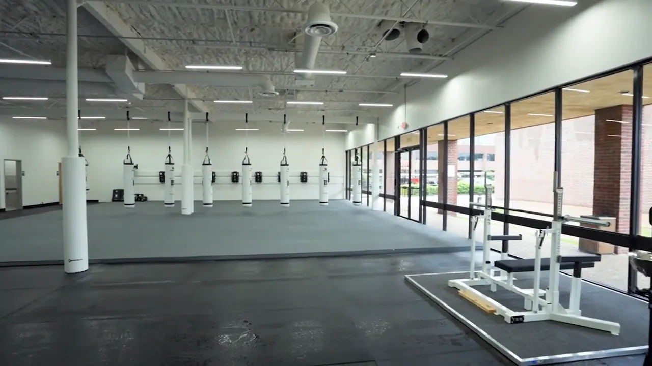 Tour the North Dallas martial arts room
