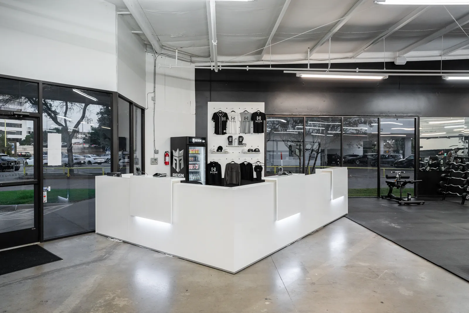 Reception — Hidden Gym Richardson