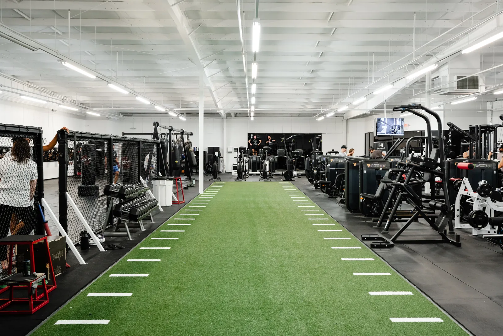 Turf and functional training space — Hidden Gym Richardson