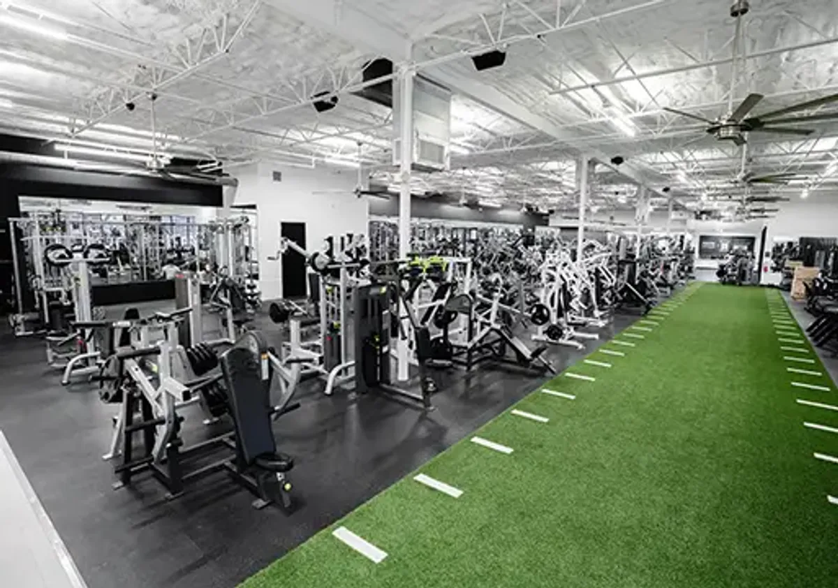Inside Hidden Gym North Dallas
