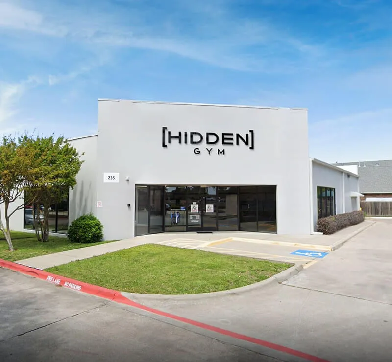 Hidden Gym Richardson building exterior