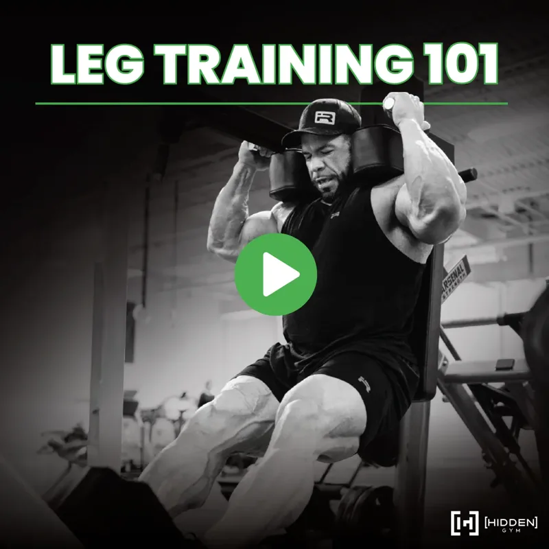 Leg Training 101 webinar replay