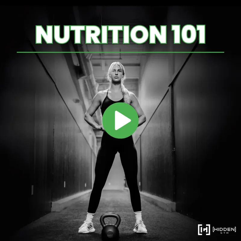 Nutrition 101 webinar replay
